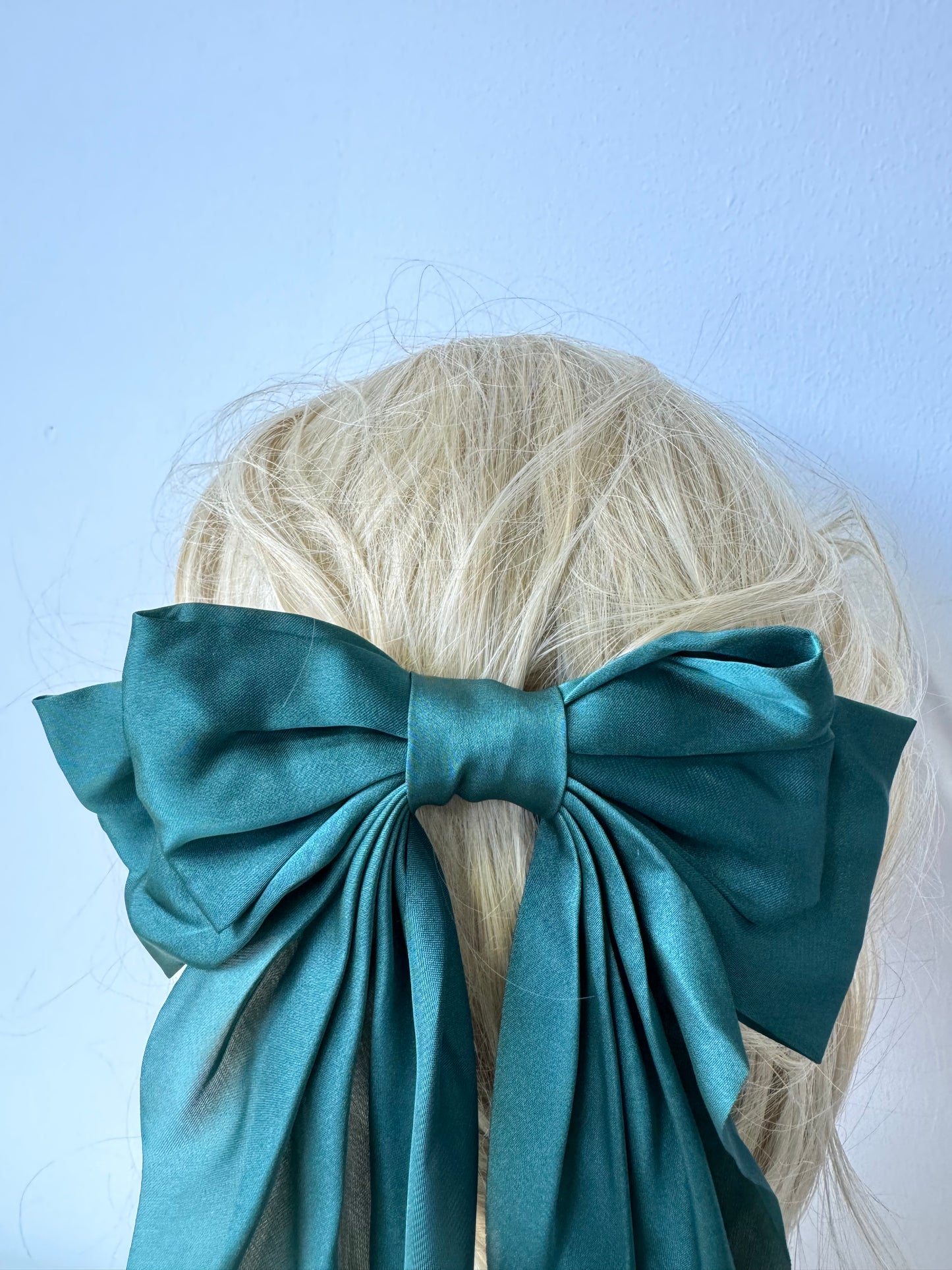 Hair Bow Green
