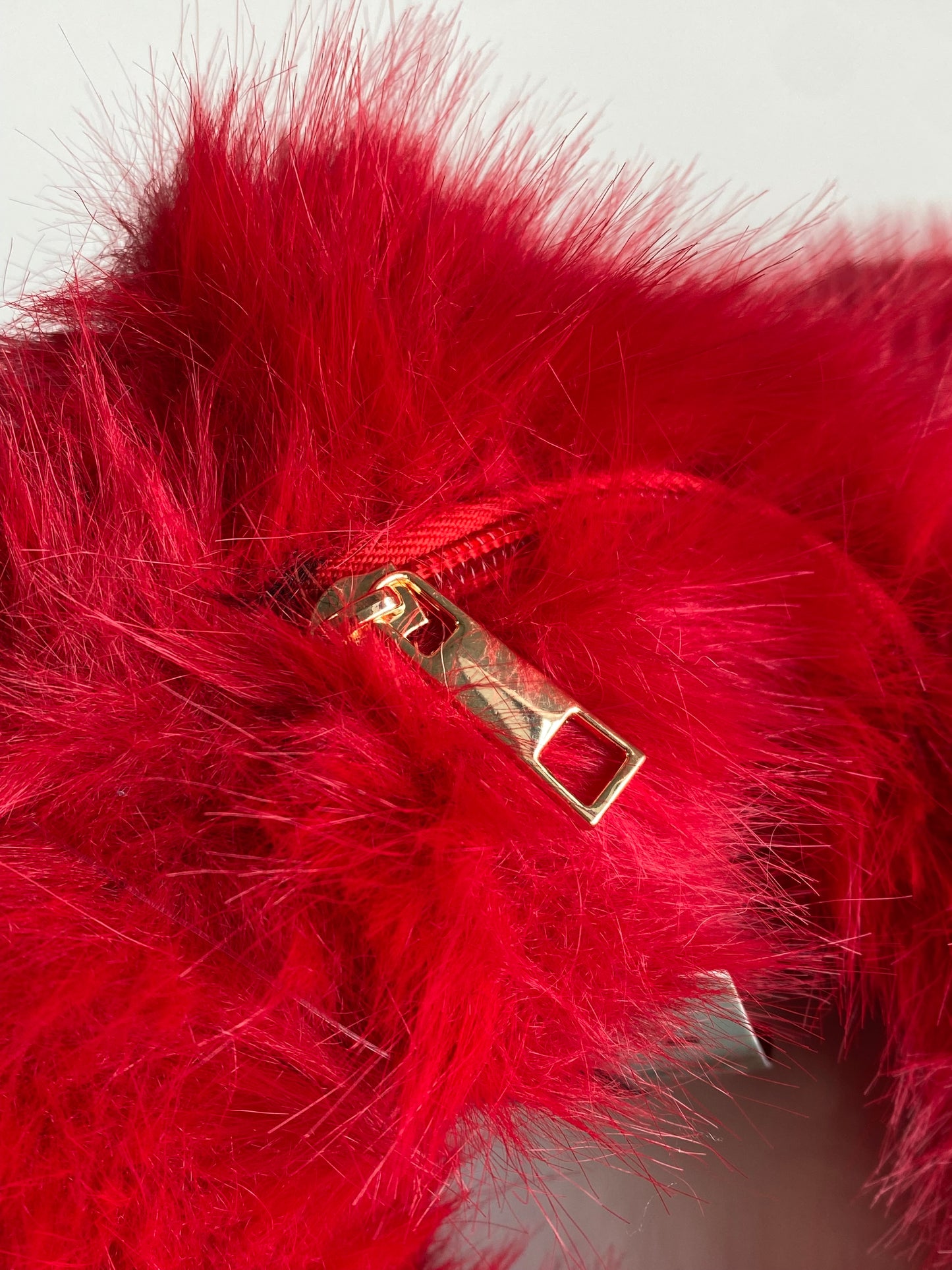 B703 Pieces Faux Fur Shoulder Bag