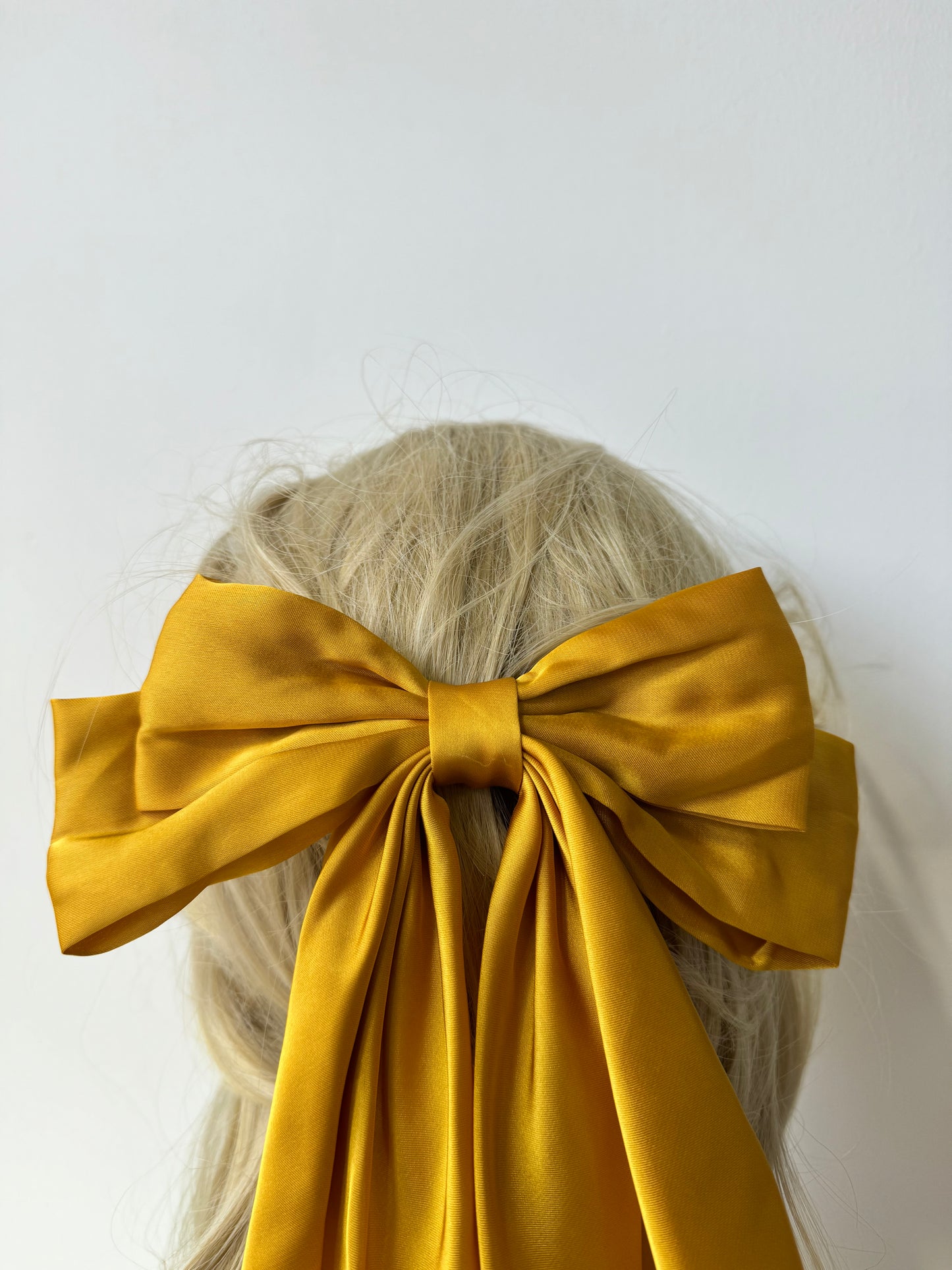 Hair Bow Mustard