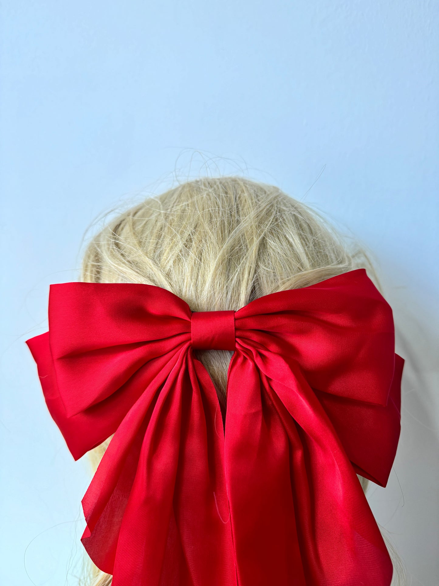 Hair Bow Red