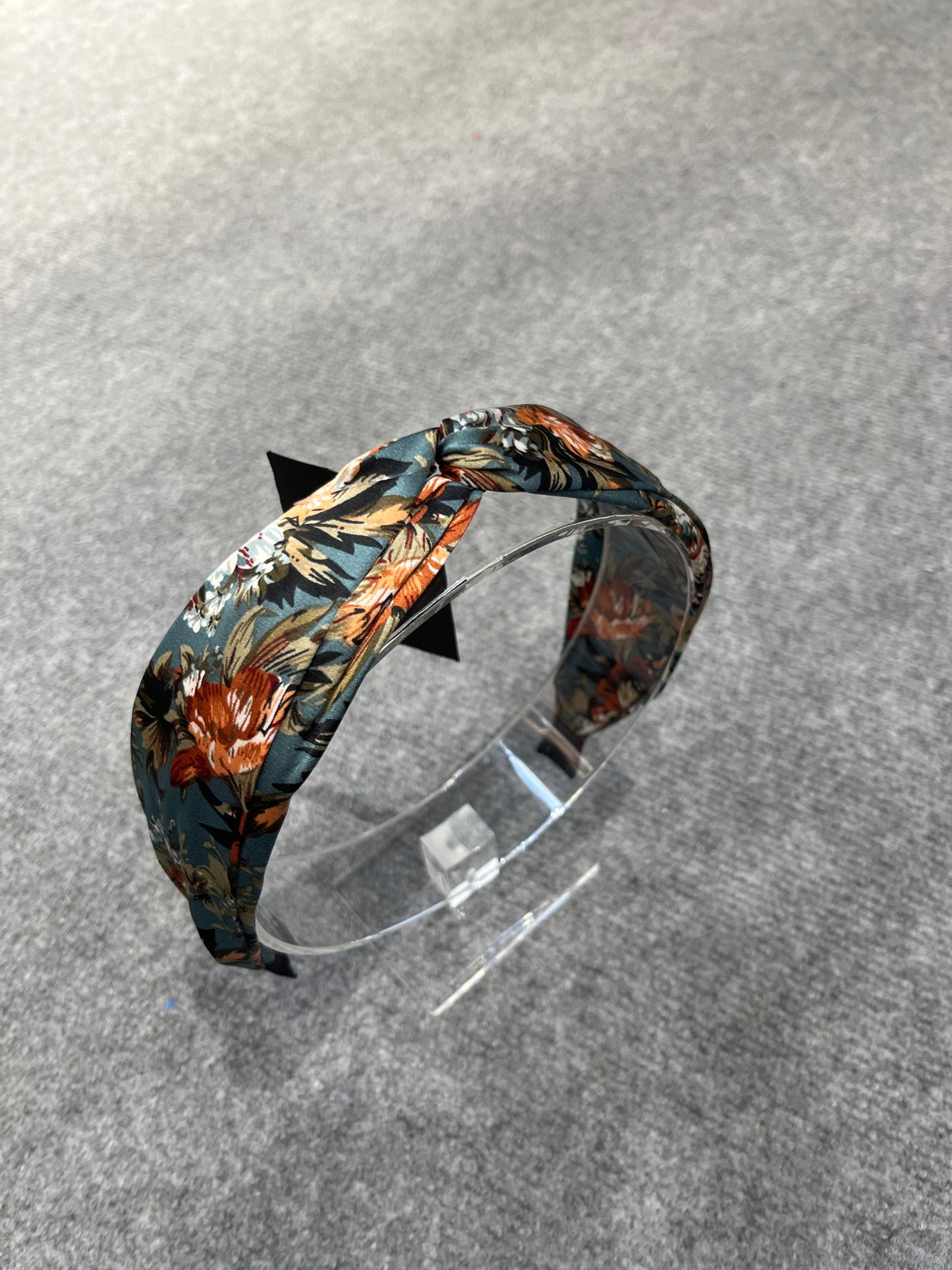 AC003C green peony Headband