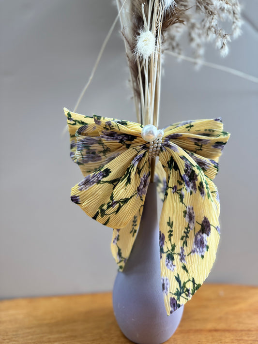 Flower Yellow Hairbow