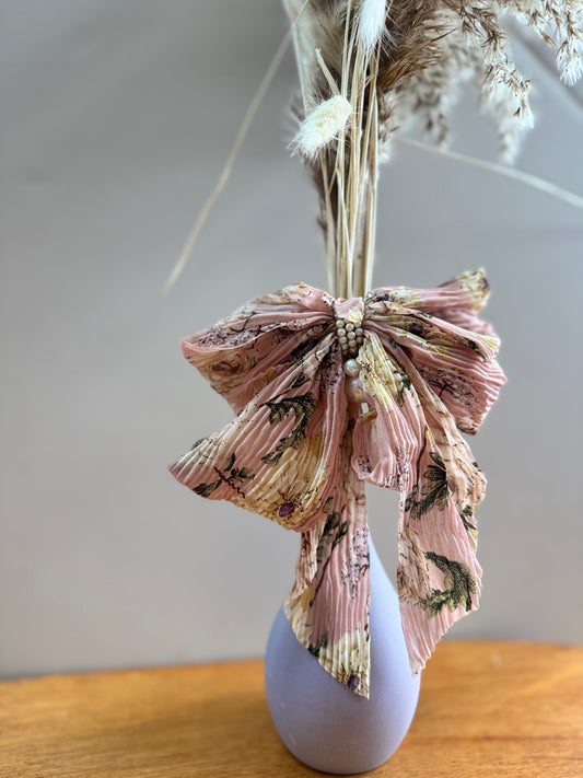 Flower Pink Hairbow