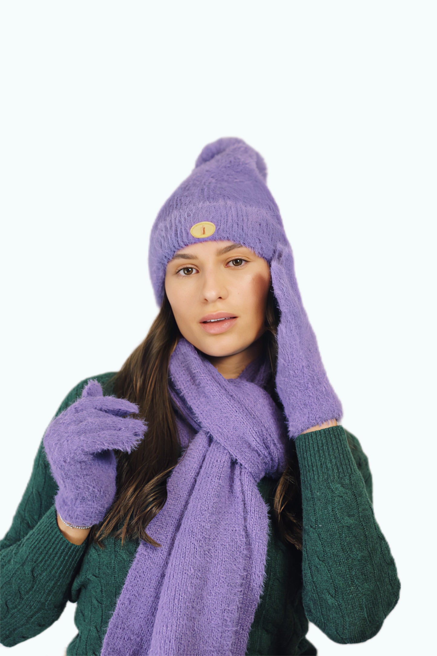 SET001 Blend Soft Scarf Set 3 Pieces