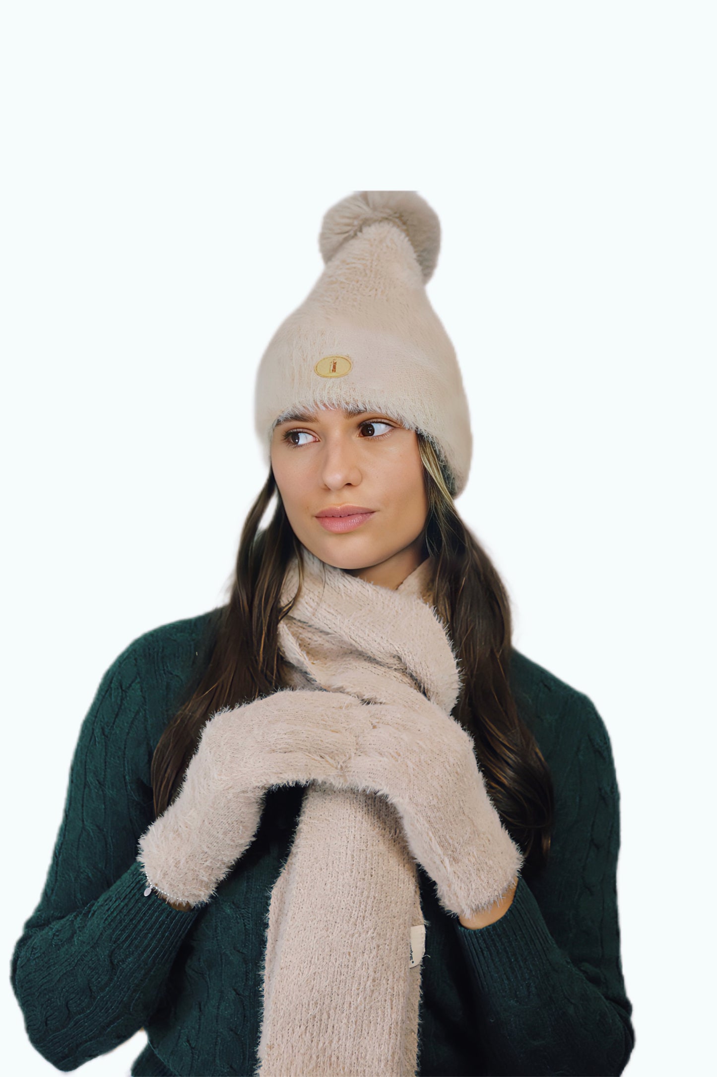 SET001 Blend Soft Scarf Set 3 Pieces