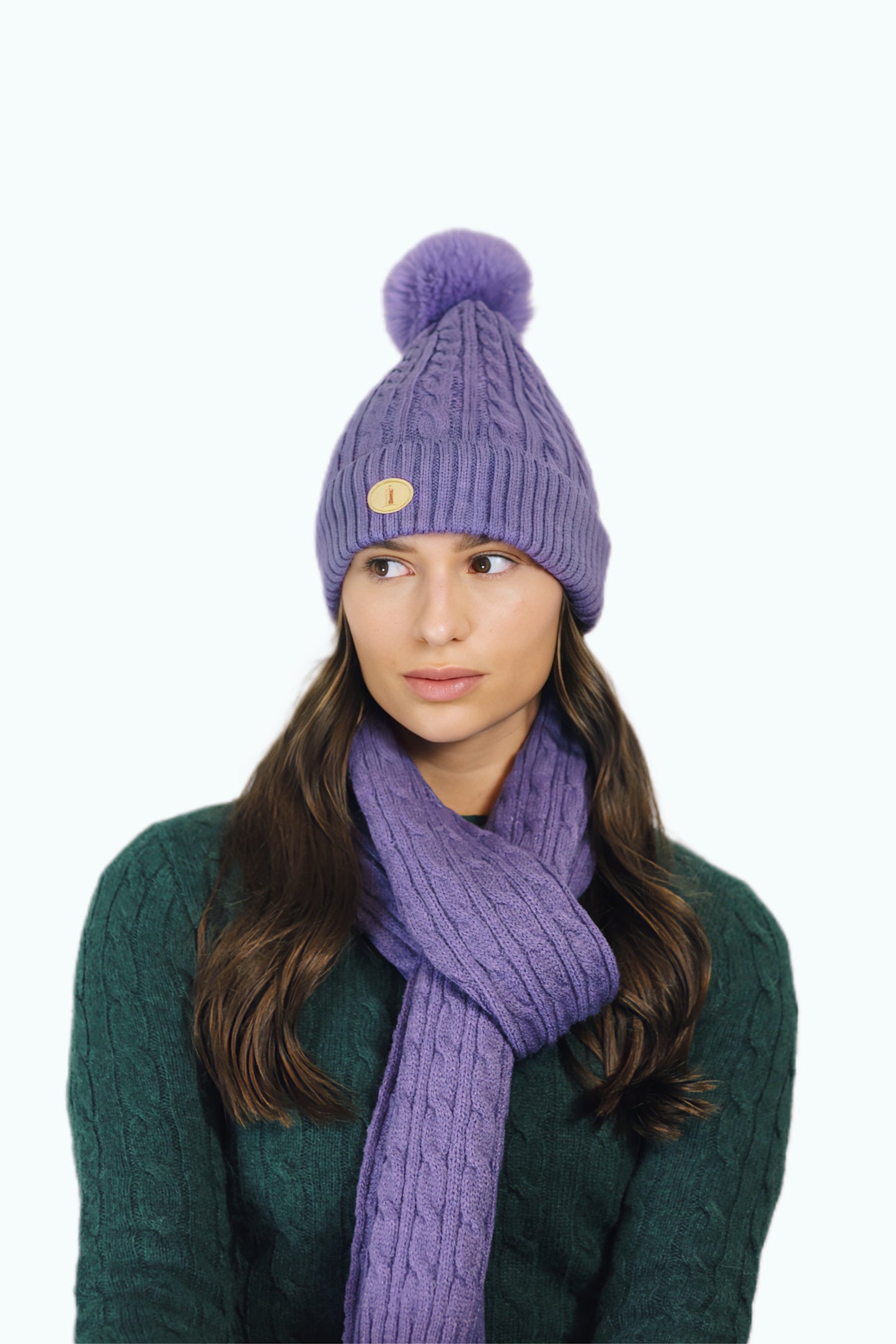 SET010 Blend Scarf&Hat Set