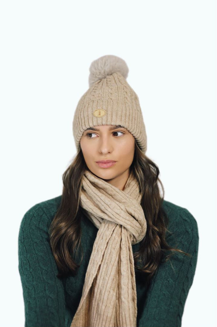 SET010 Blend Scarf&Hat Set