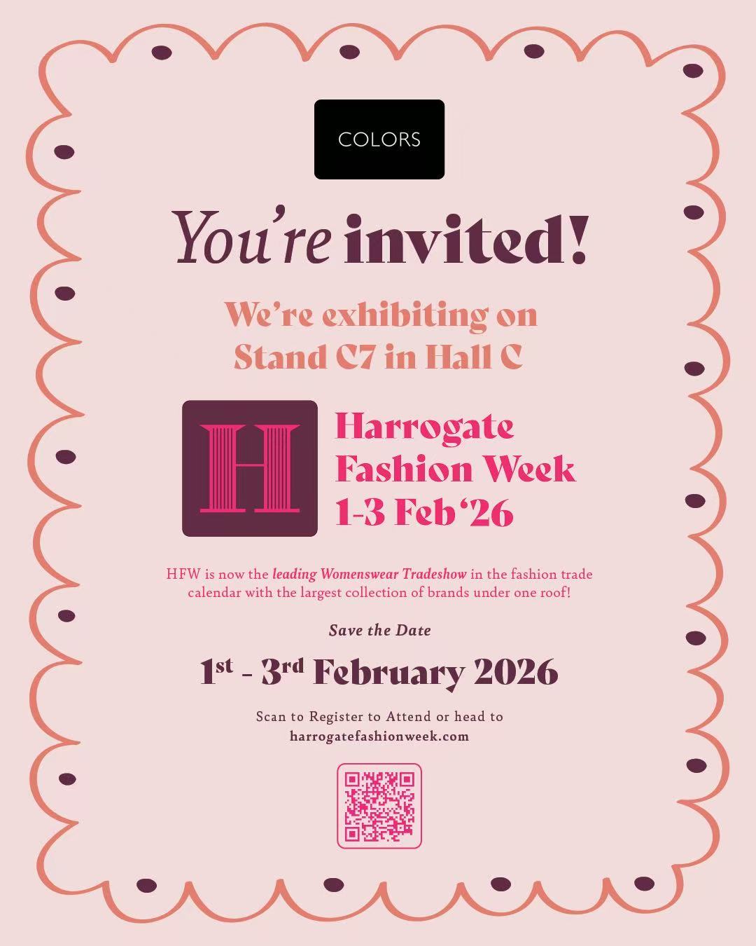 Meet Colors Wholesale at Harrogate Fashion Week 2026