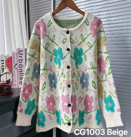 CG1003 Cardigan Beige