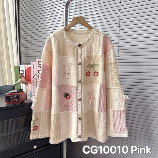 CG10010 Cardigan Pink