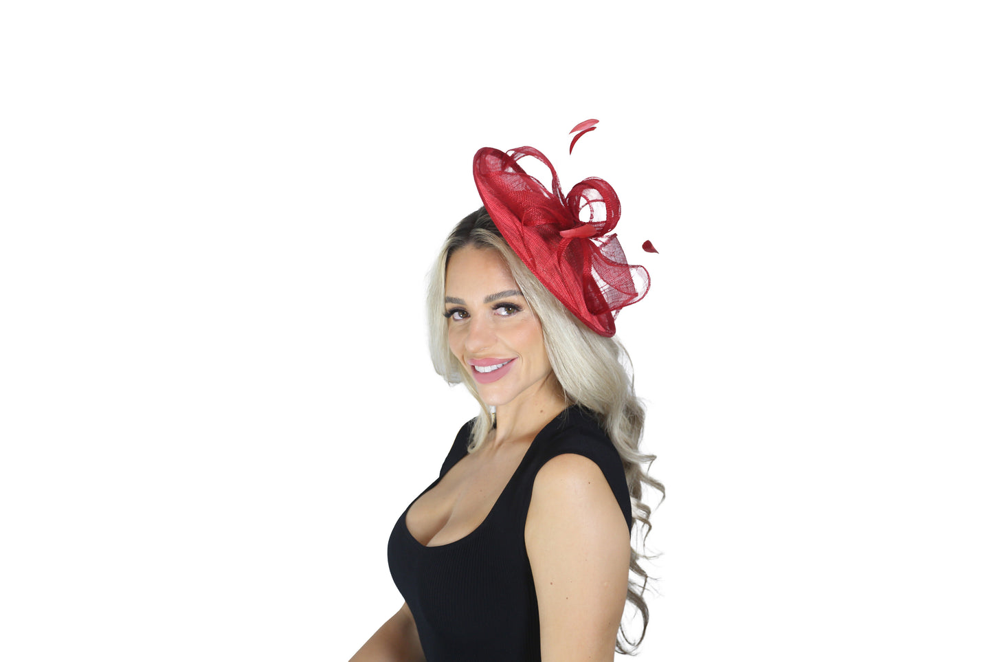 F0003 Red Hat Fascinator