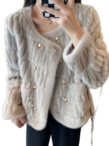 C803 One-Size Fluffy Coat