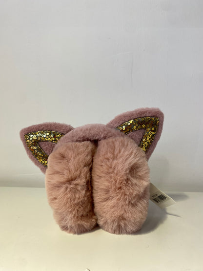 KE028 Kid Foldable Earmuff Cat