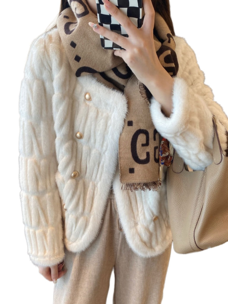 C803 One-Size Fluffy Coat