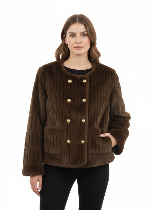C803 One-Size Fluffy Coat