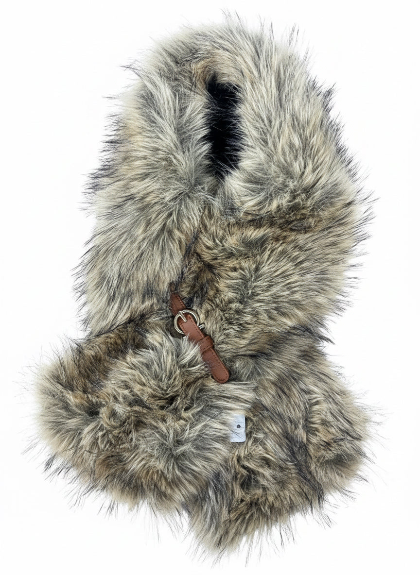 S003 Faux Fur Scarf
