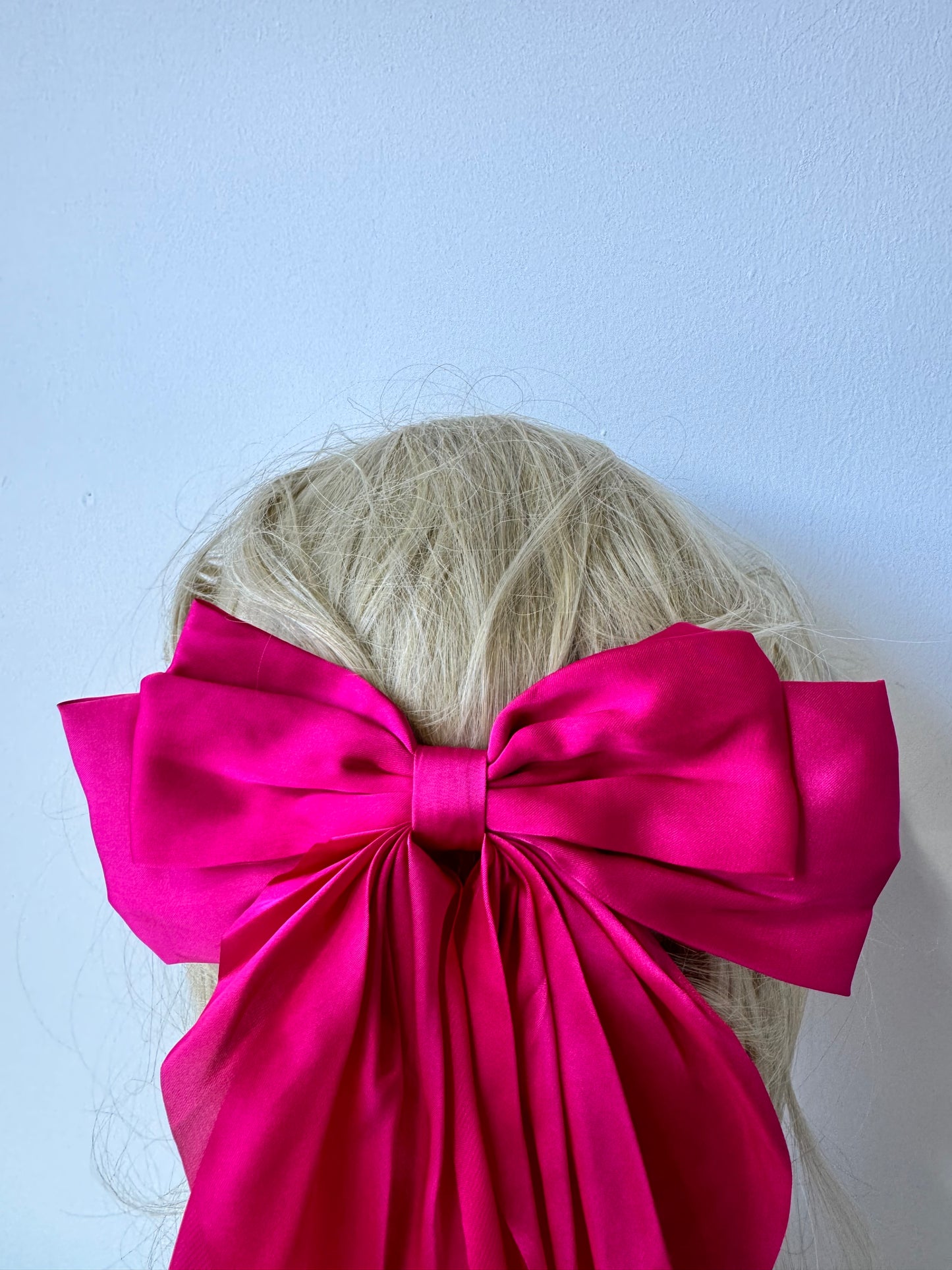 Hair Bow Fuchsia