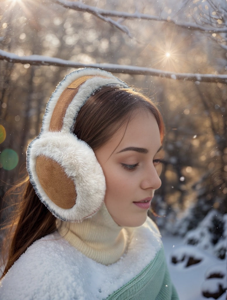 AE033 Foldable Adult Warm Earmuffs