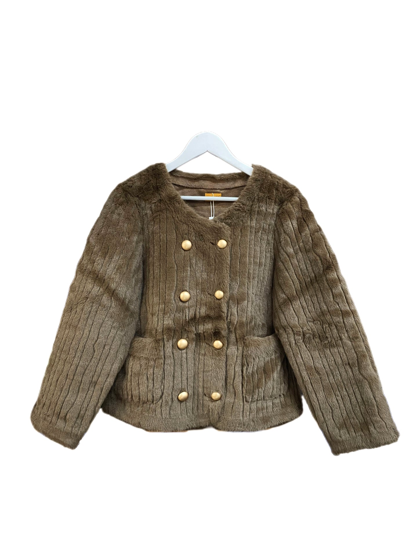 C808 One-Size Coat Brown/Chocolate