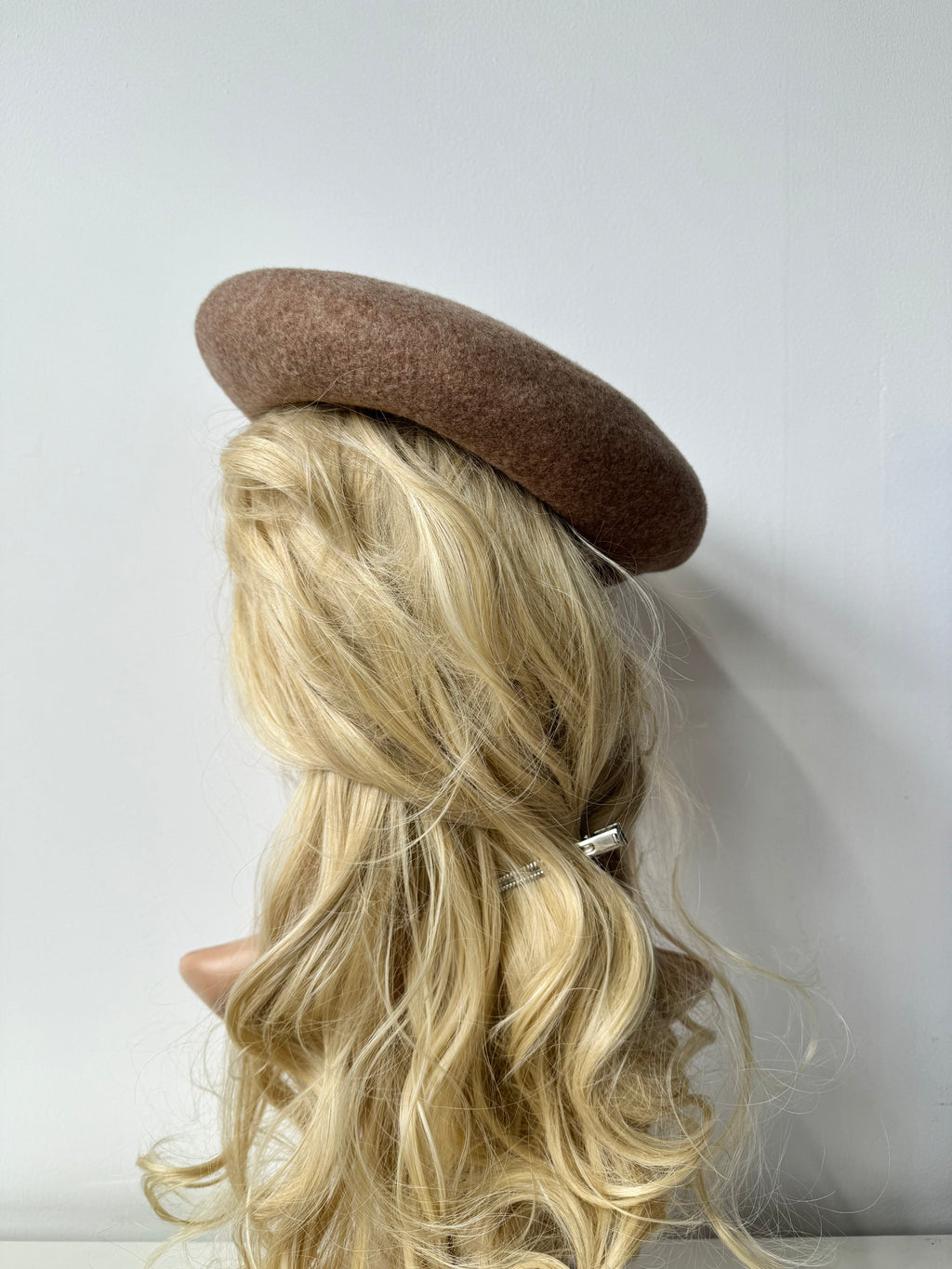 Beret 100% Wool Camel
