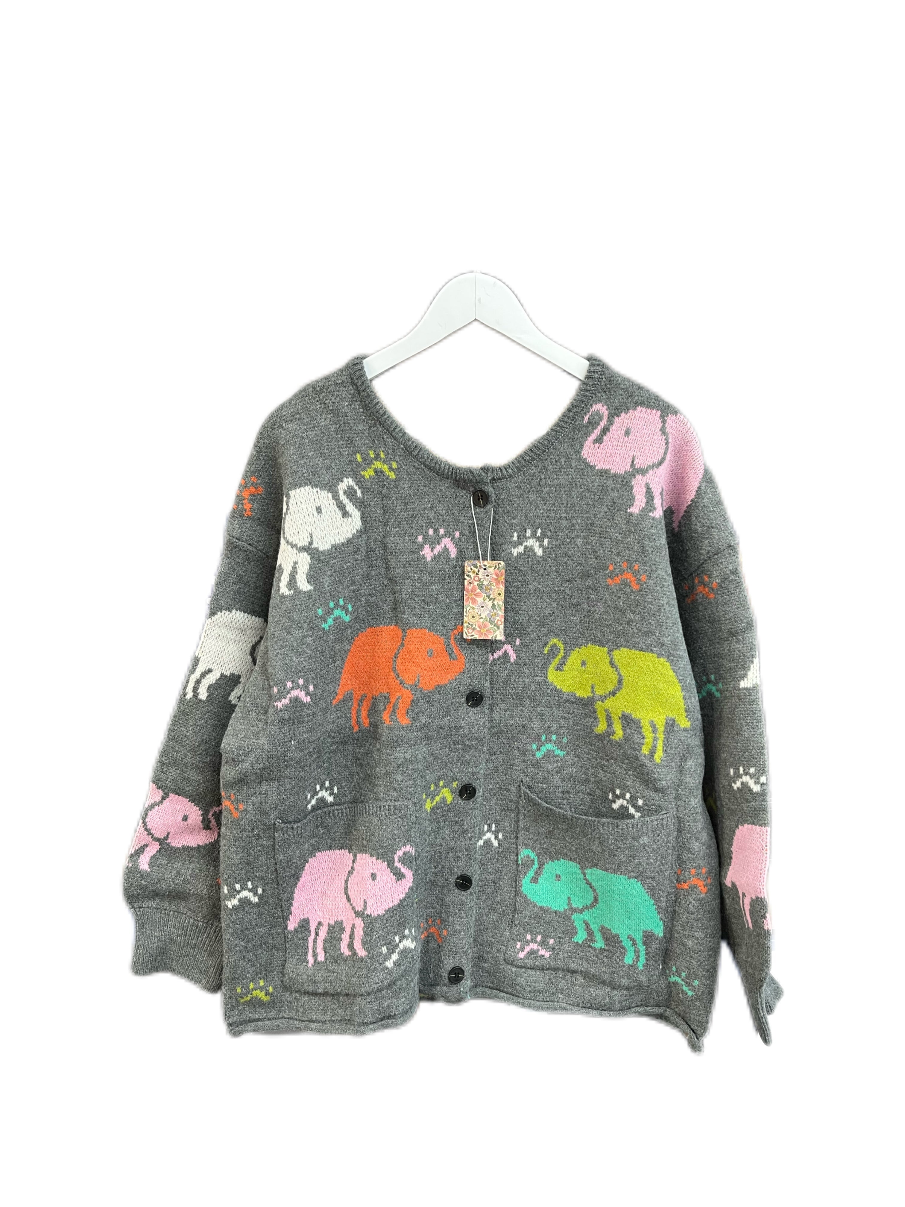 Cg0034 Grey Elephants