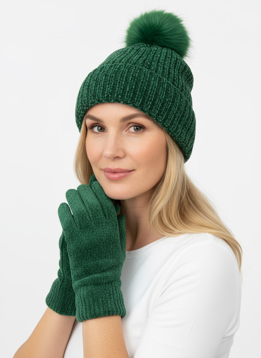 Chenille 2 Pieces Set