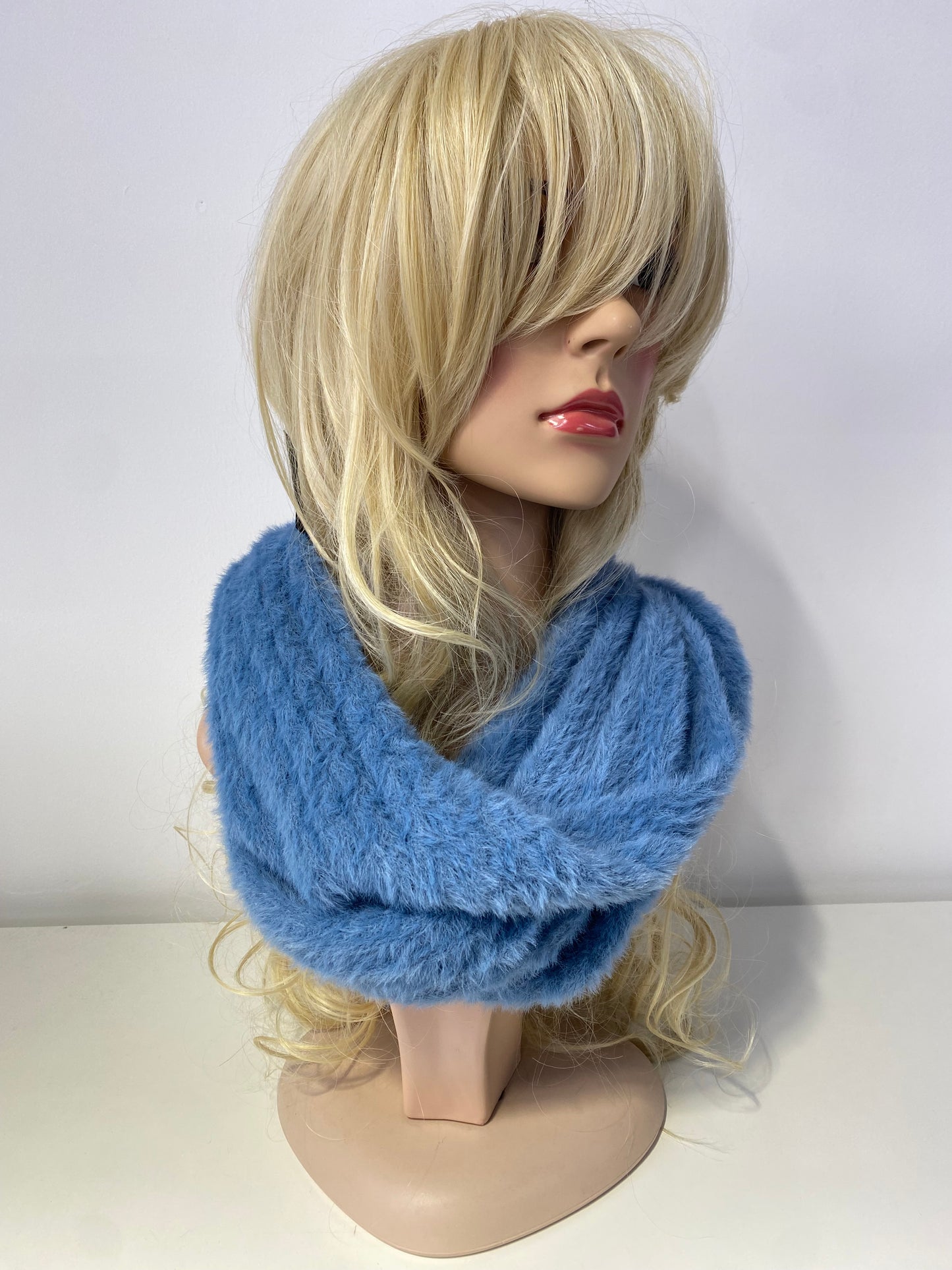 S00223 Blend Snood Blue