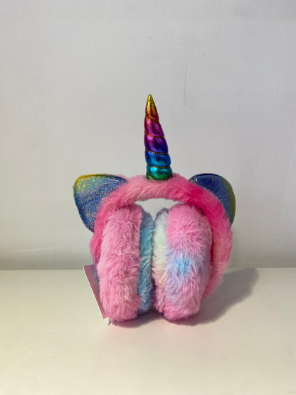 KE026 Kid Foldable Earmuff Unicorn