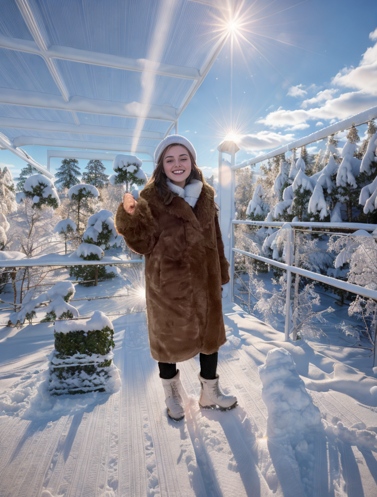 C807 Long Coat Fluffy