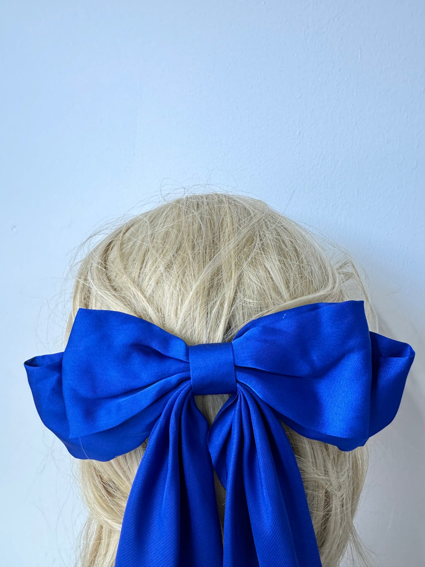 Hair Bow Royal Blue