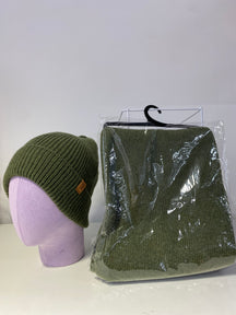 SET011 Plain Scarf & Hat Set