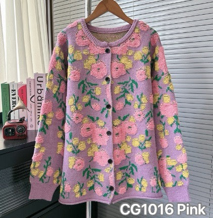 Cg1016 Pink Purple Flower