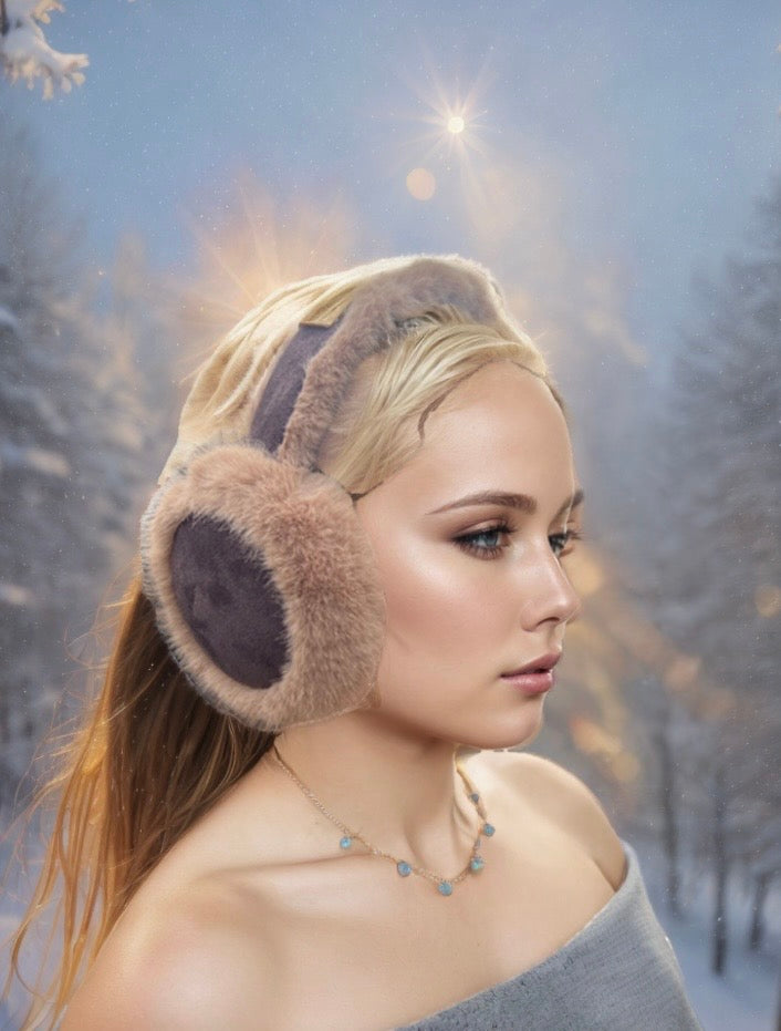 AE033 Foldable Adult Warm Earmuffs