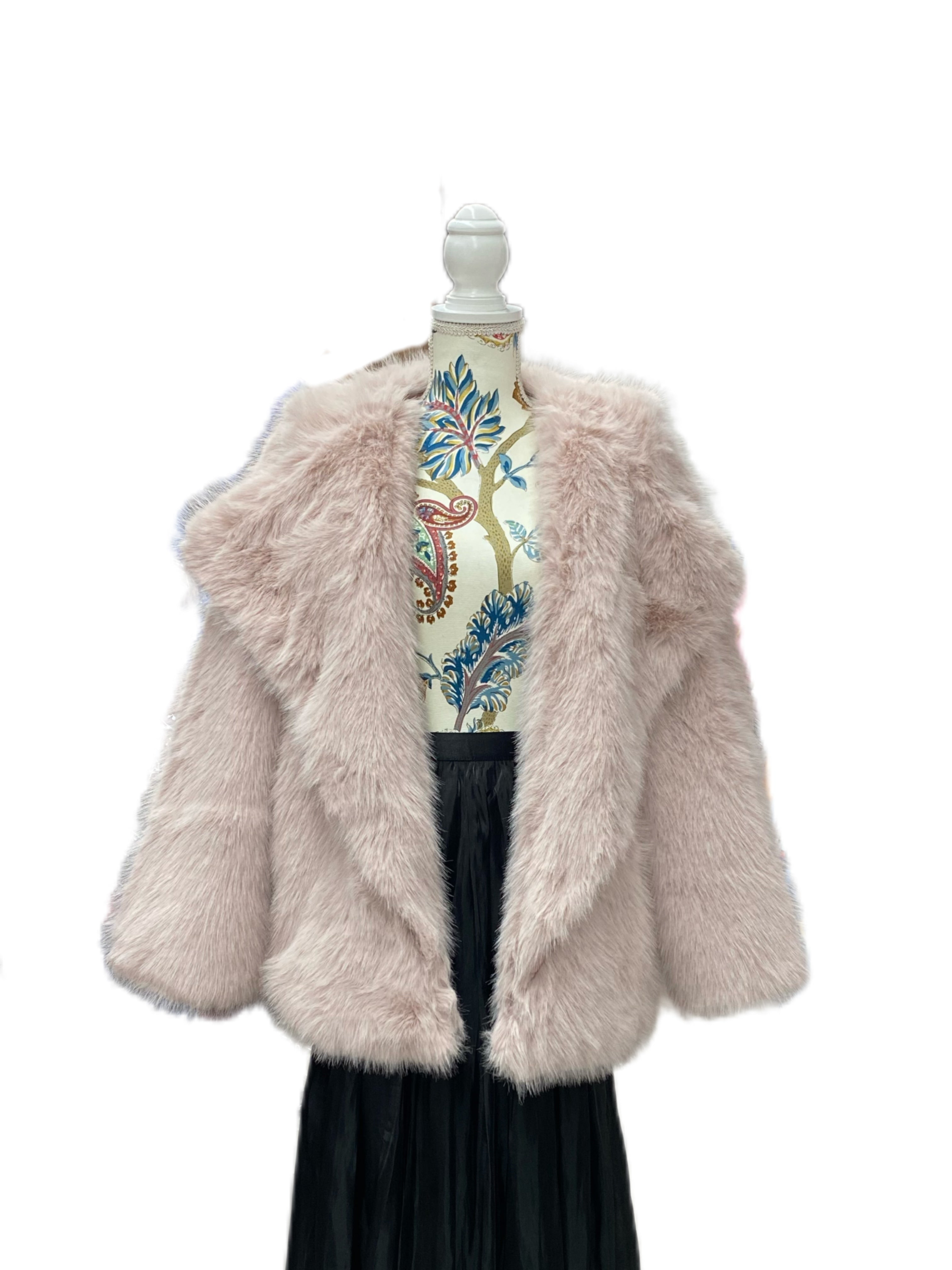 C801 One Size Fluffy Coat