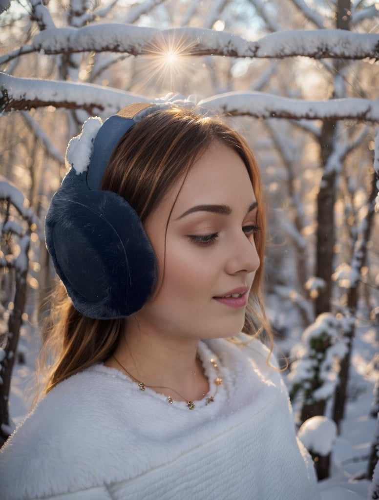 AE033 Foldable Adult Warm Earmuffs