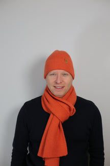 SET011 Plain Scarf & Hat Set