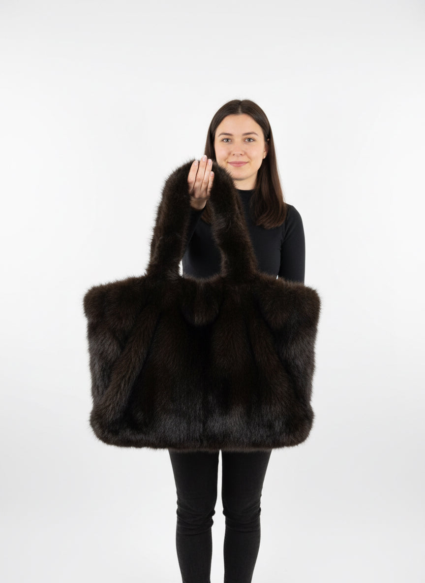 B701-1 Fluffy Tote Bag