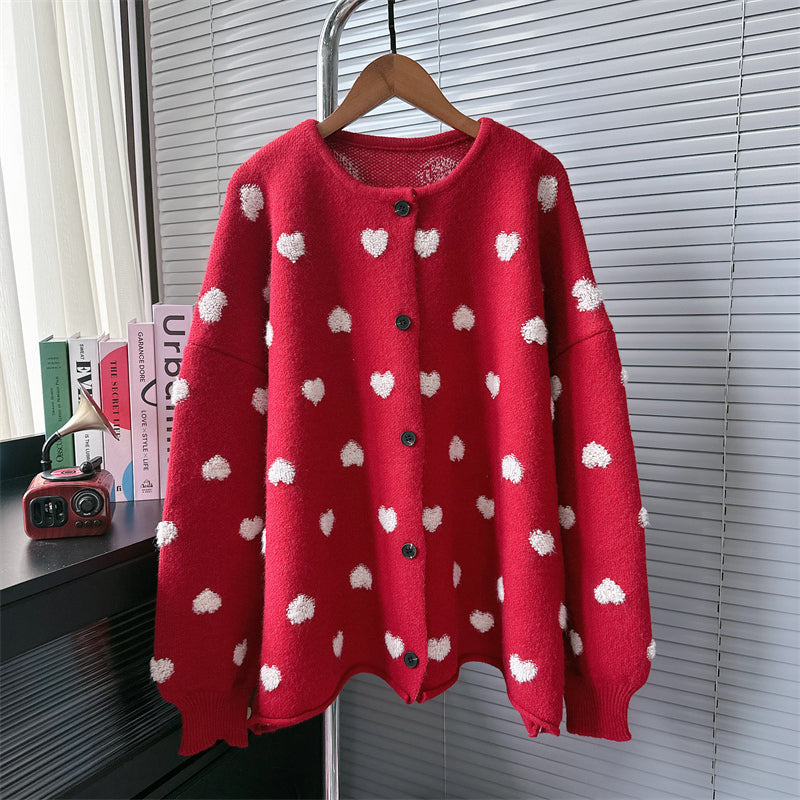 CG0024 Cardigan Red