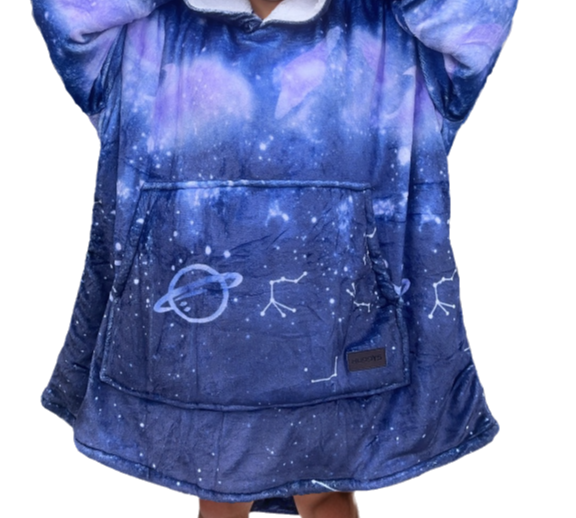 Constellation Adult Hoodie Blanket