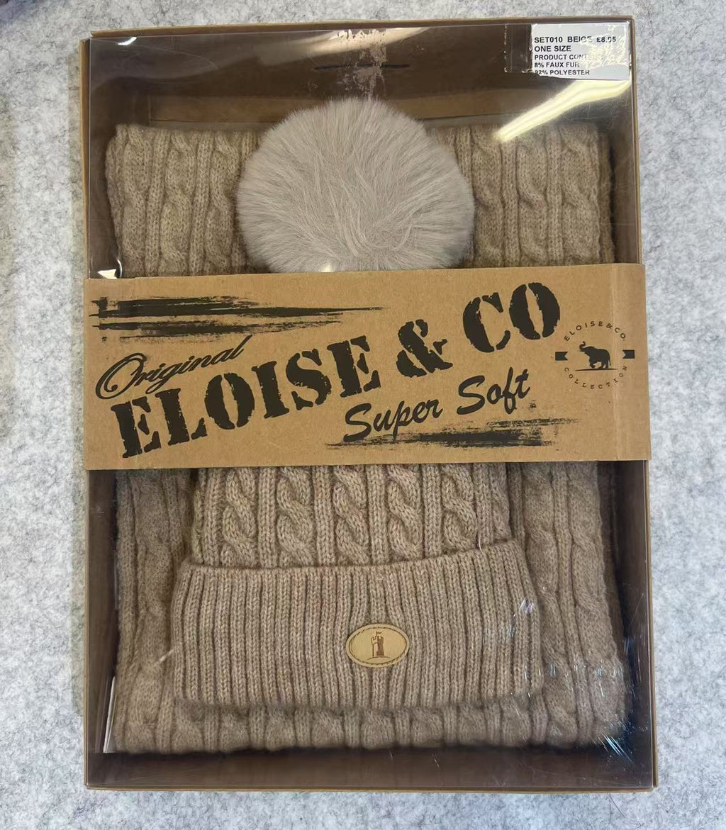 SET010 Blend Scarf&Hat Set