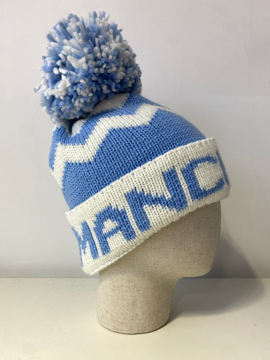 H001 Beanie Manchester Blue