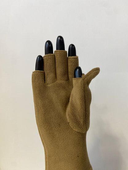 GW002 Woman Versatile Convertible Fingerless Gloves Khaki