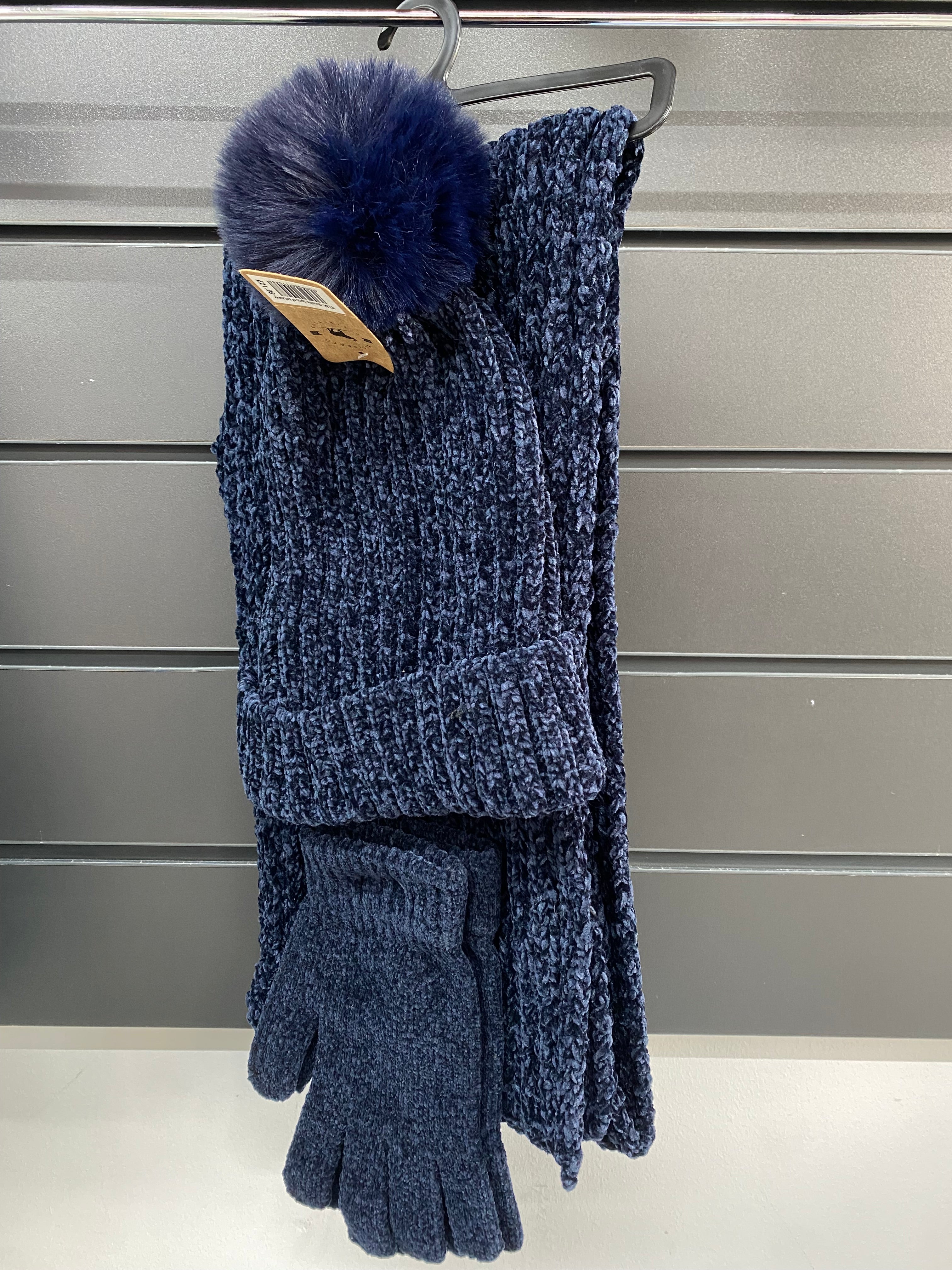 Chenille 3 Pieces Set