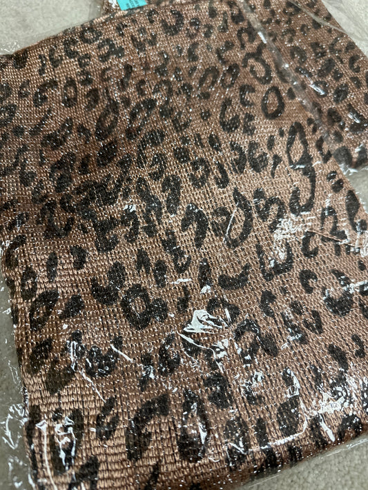 H005 rose gold leopard print