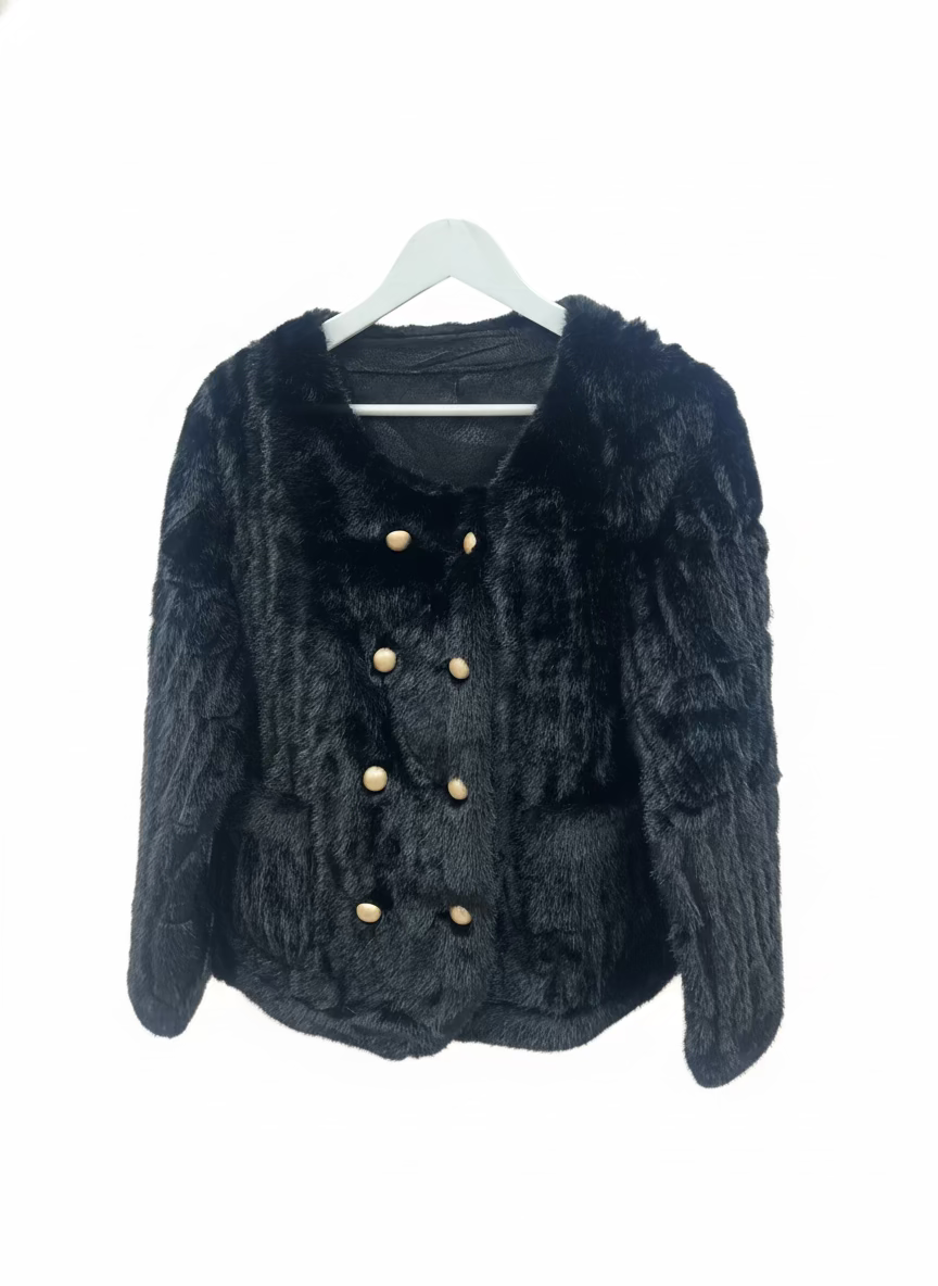 C803 One-Size Fluffy Coat