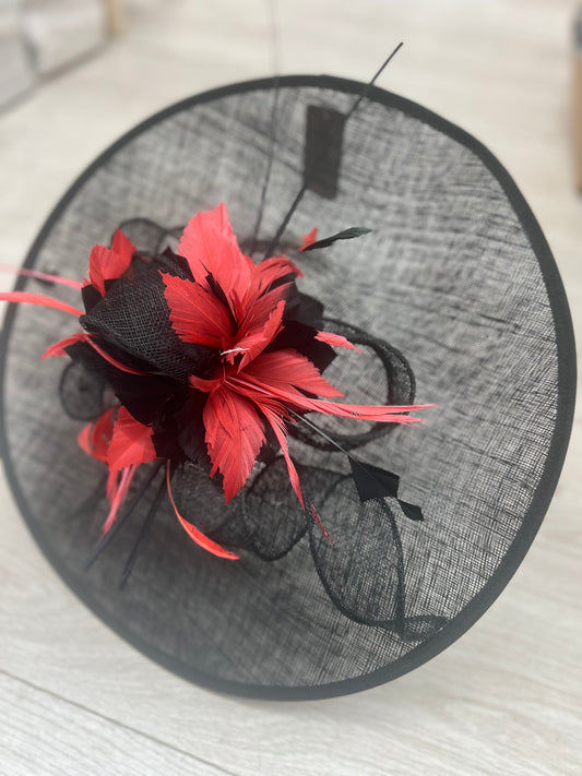F0040 Customize （Black with Coral）