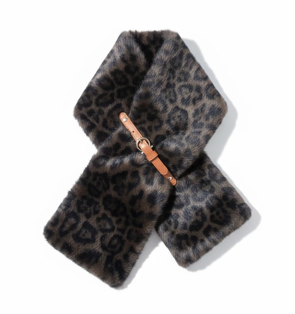 S003 Faux Fur Scarf