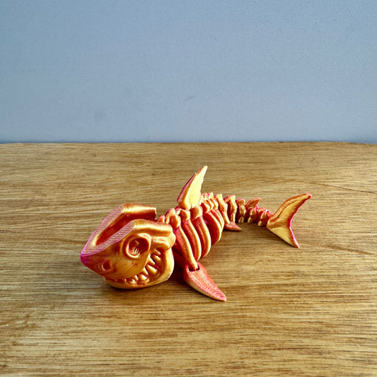 3D Printed Shark Toys（14cm）