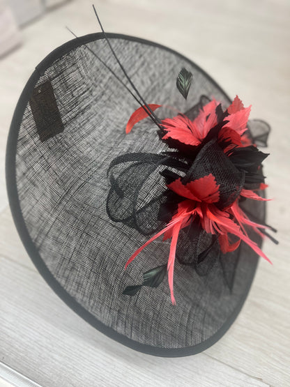 F0040 Customize （Black with Coral）