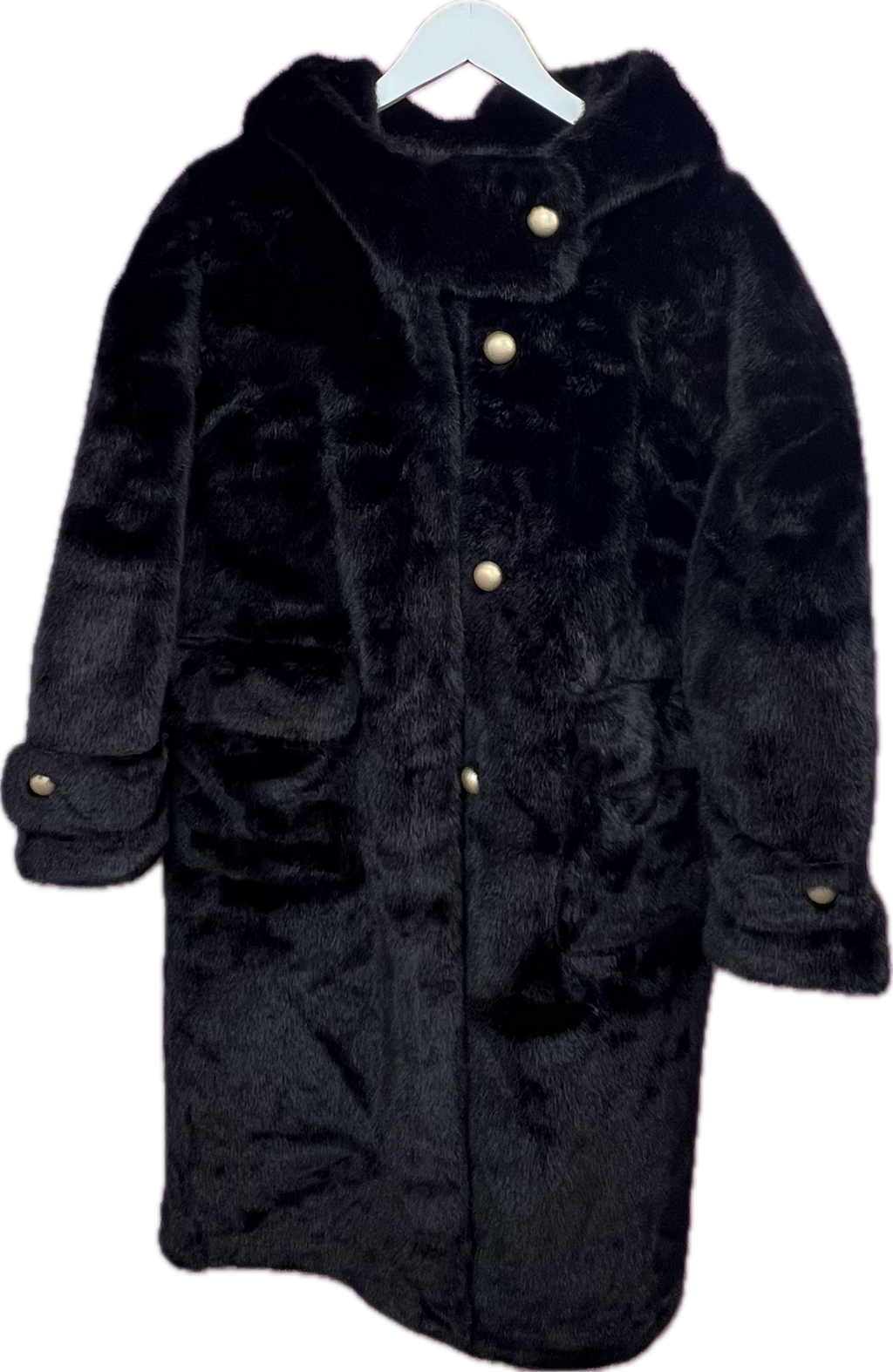 C806 Long Coat with Hood